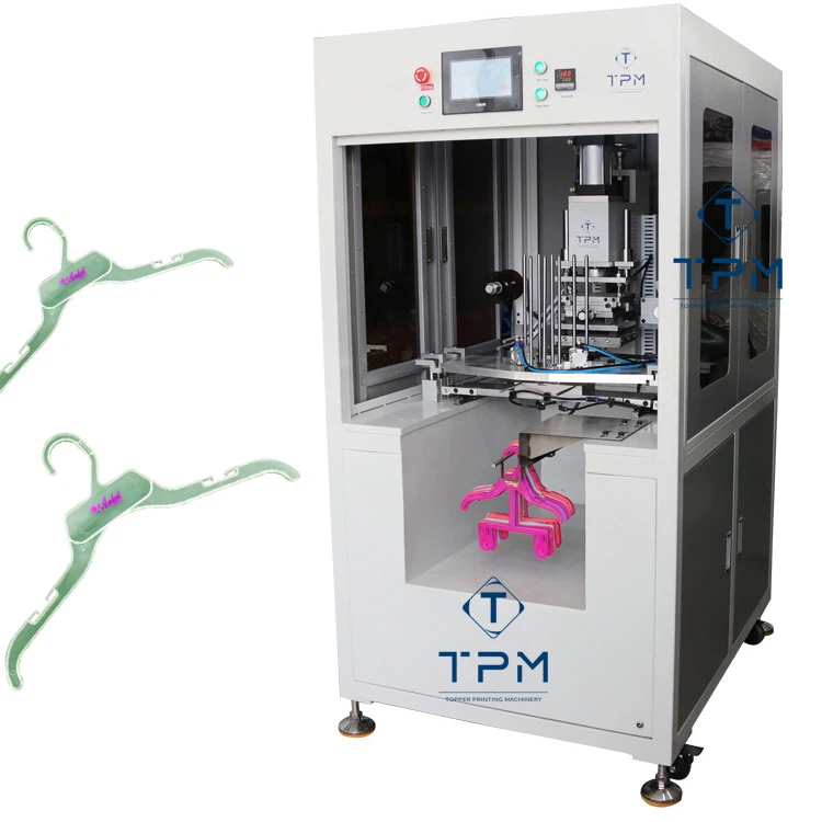 ハンガー用自動ホットスタンプ機